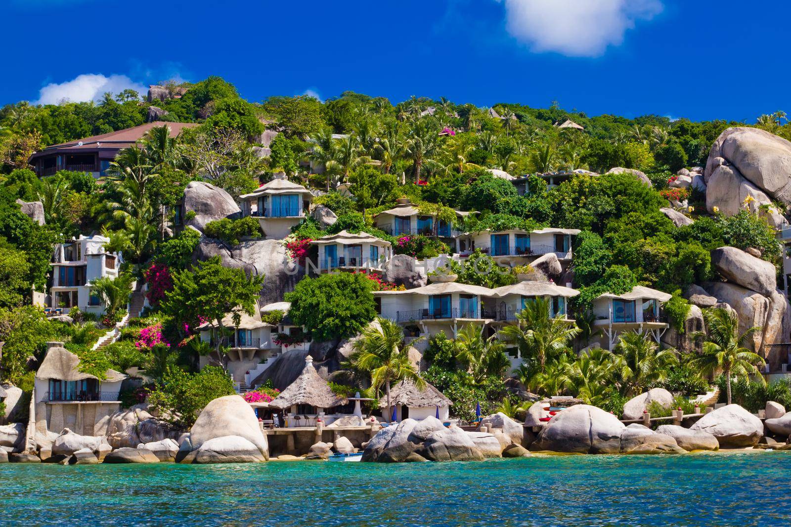 Beautiful tropical resort. Koh Tao island, Kingdom of Thailand by dmitryz