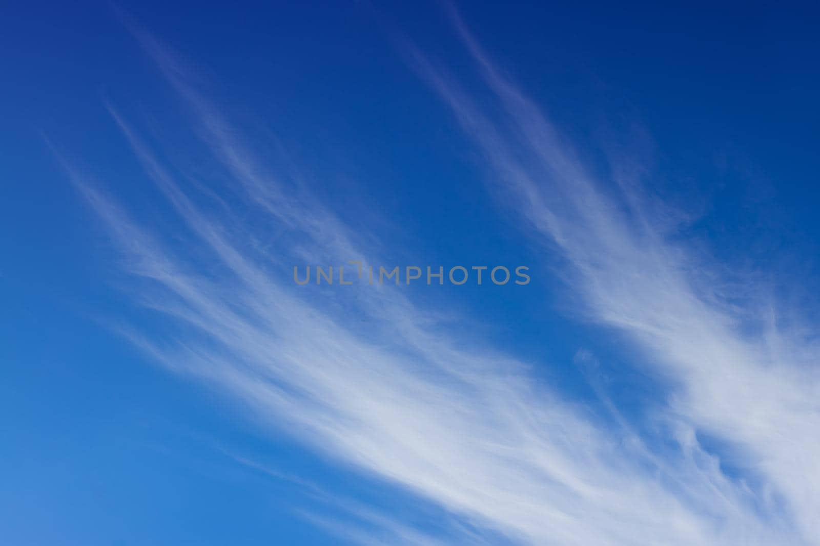 Blue sky with beautiful clouds