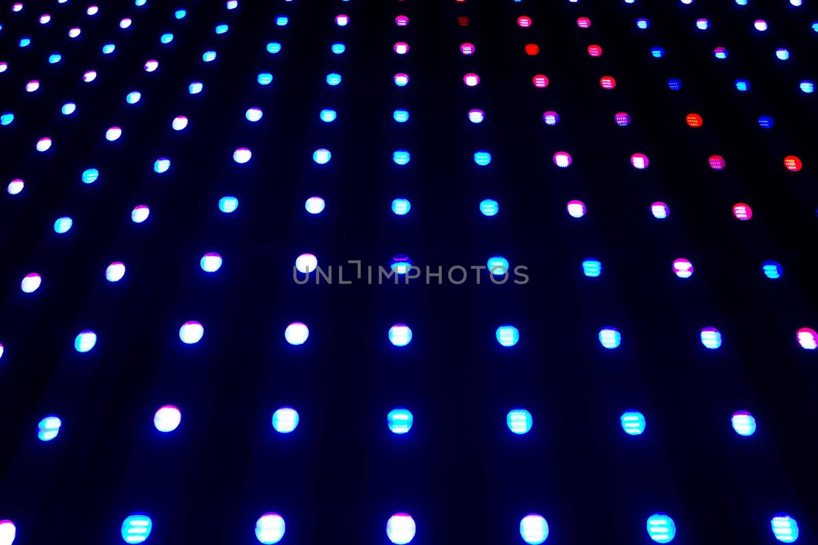 Lights at night. Abstract background