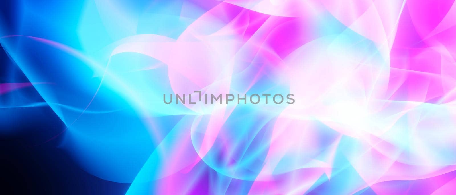 Abstract Fantasizing Wavy Lights With Smoke Smooth Violet Background by yay_lmrb
