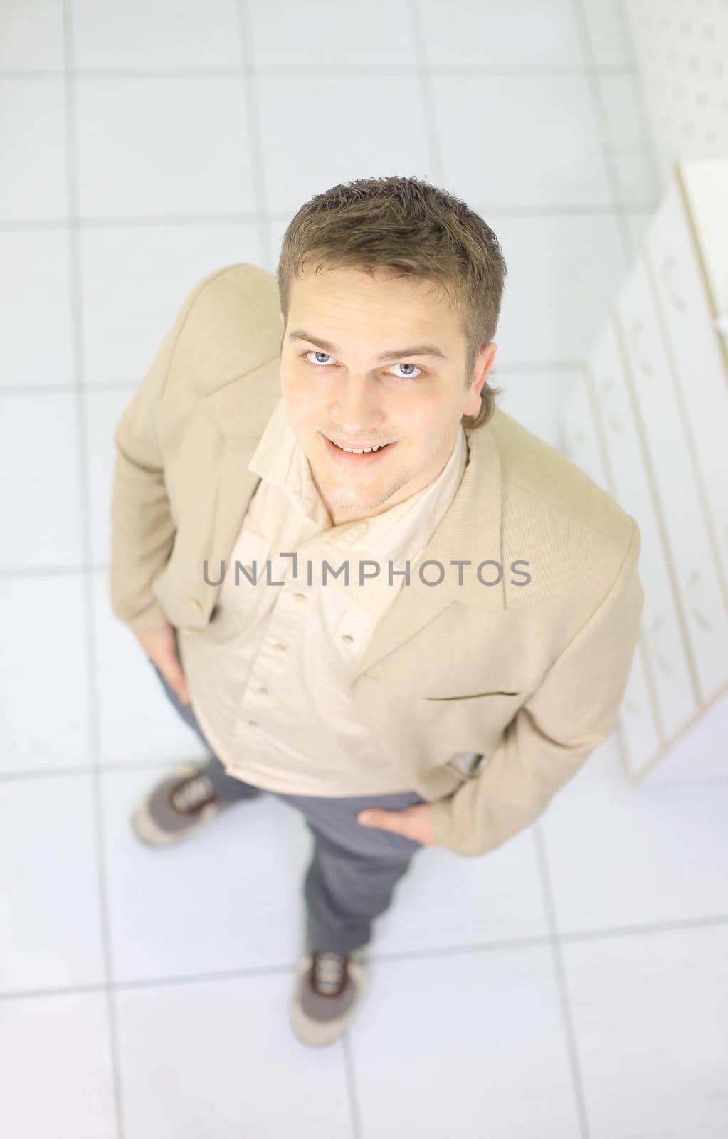 The young business man at office by SmartPhotoLab