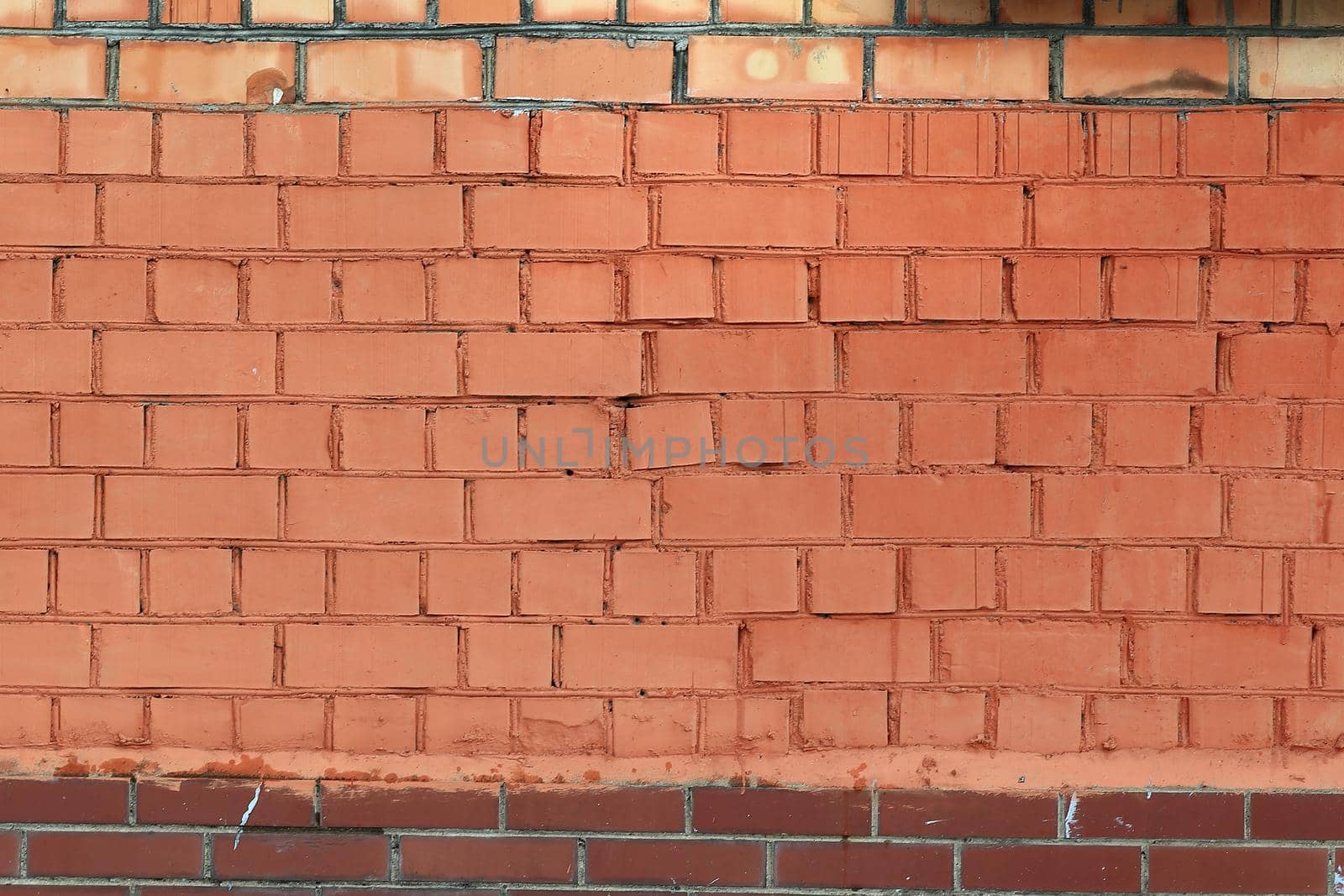 red brick wall. photo with copy space by SmartPhotoLab