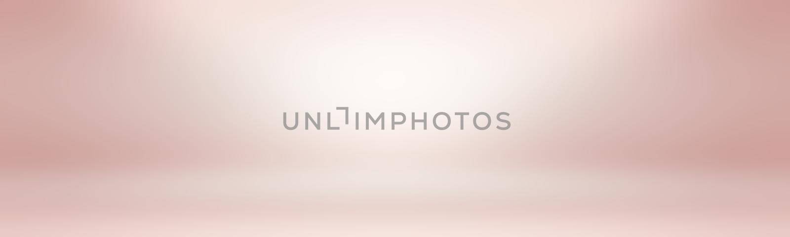 Abstract empty smooth light pink studio room background, Use as montage for product display,banner,template. by Benzoix