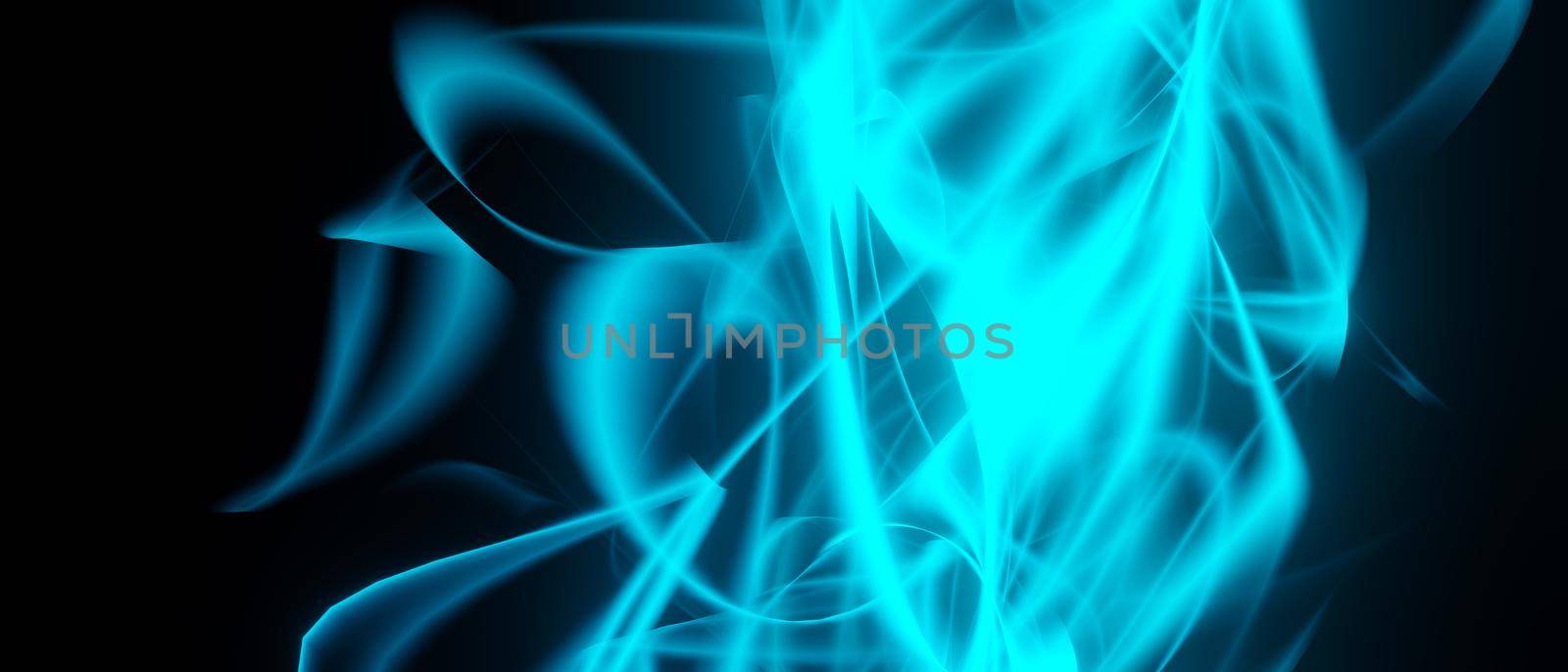 Abstract Festive Light Art Blue Abstract Background by yay_lmrb