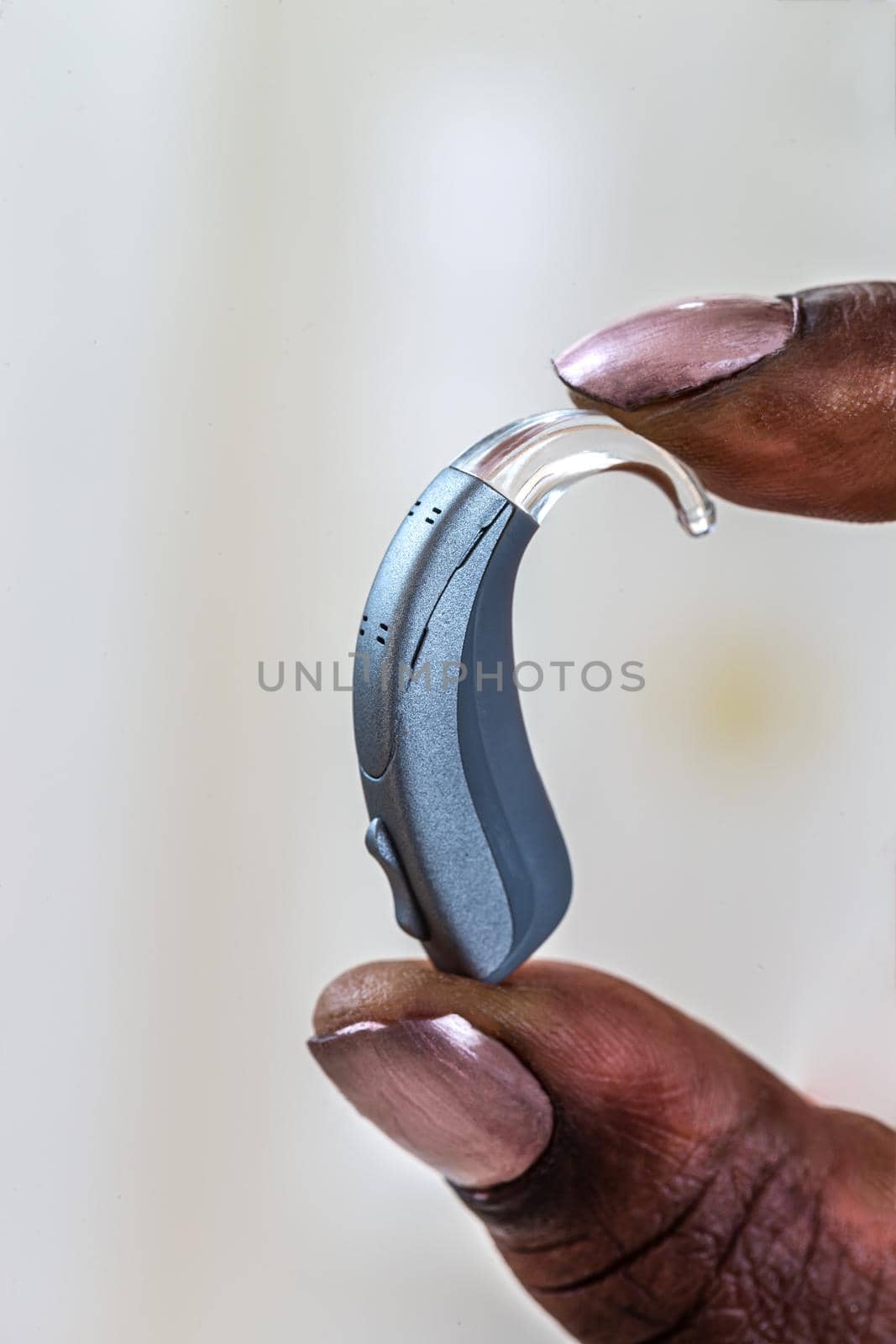 Behind-the-ear hearing aid, medical materrial by JPC-PROD