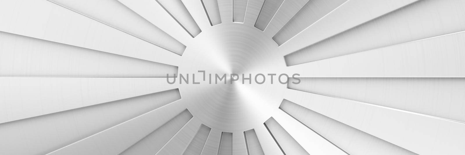 Silver metal background. Brushed metallic texture. 3d rendering by Taut