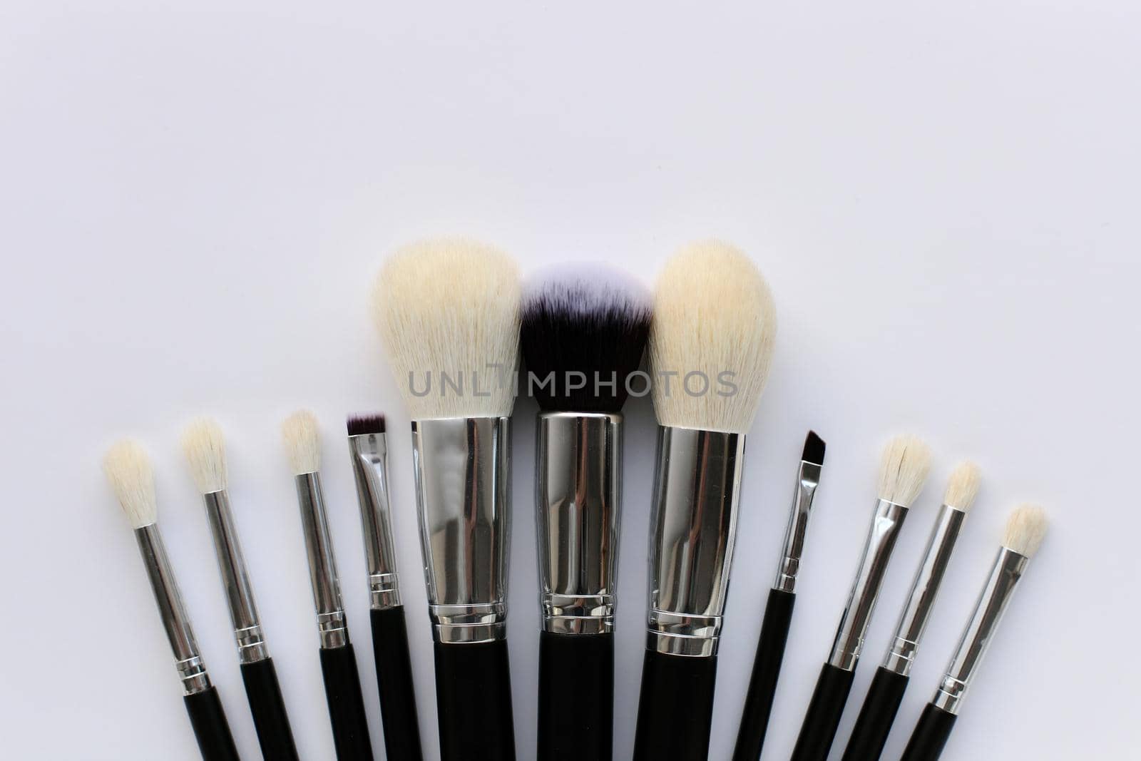 Professional makeup brush set