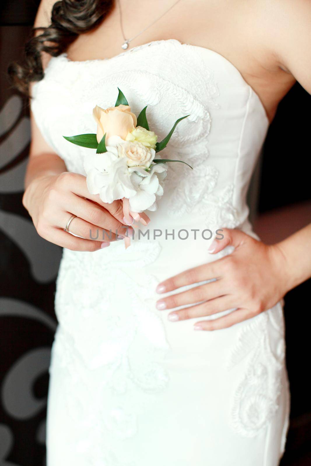 Wedding bouquet. Bride's flowers