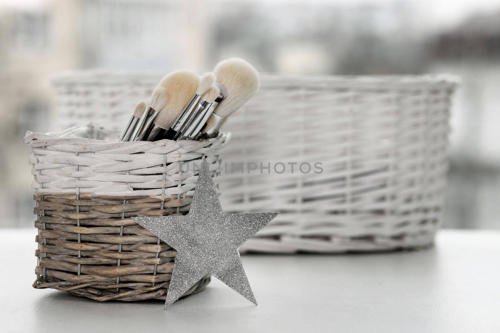 Professional makeup brush set