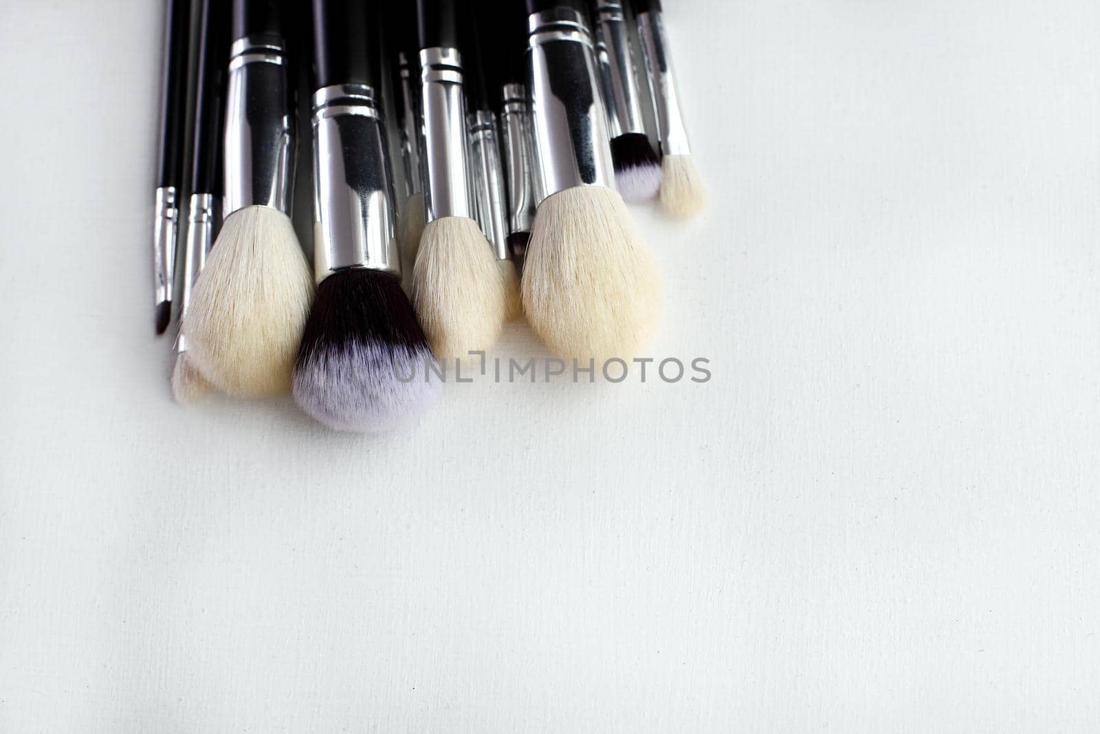 Professional makeup brush set