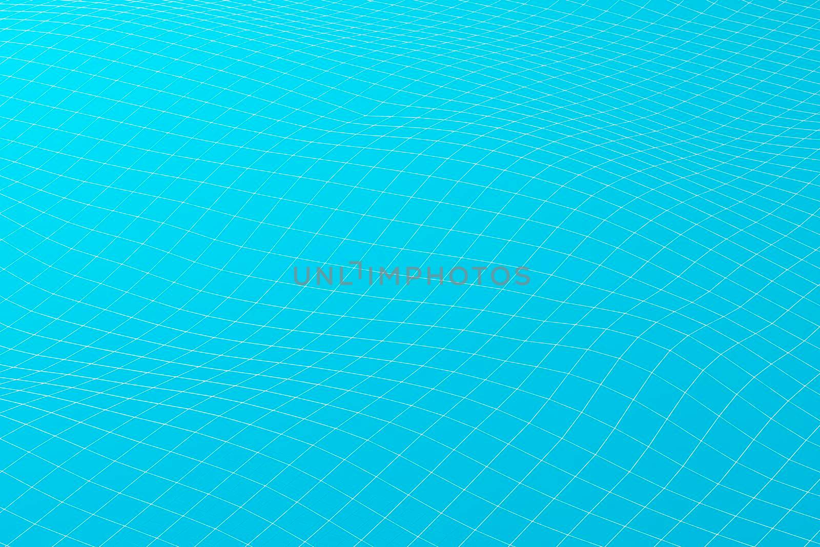 Abstract blue Wave Pattern Technology Background. 3d illustration