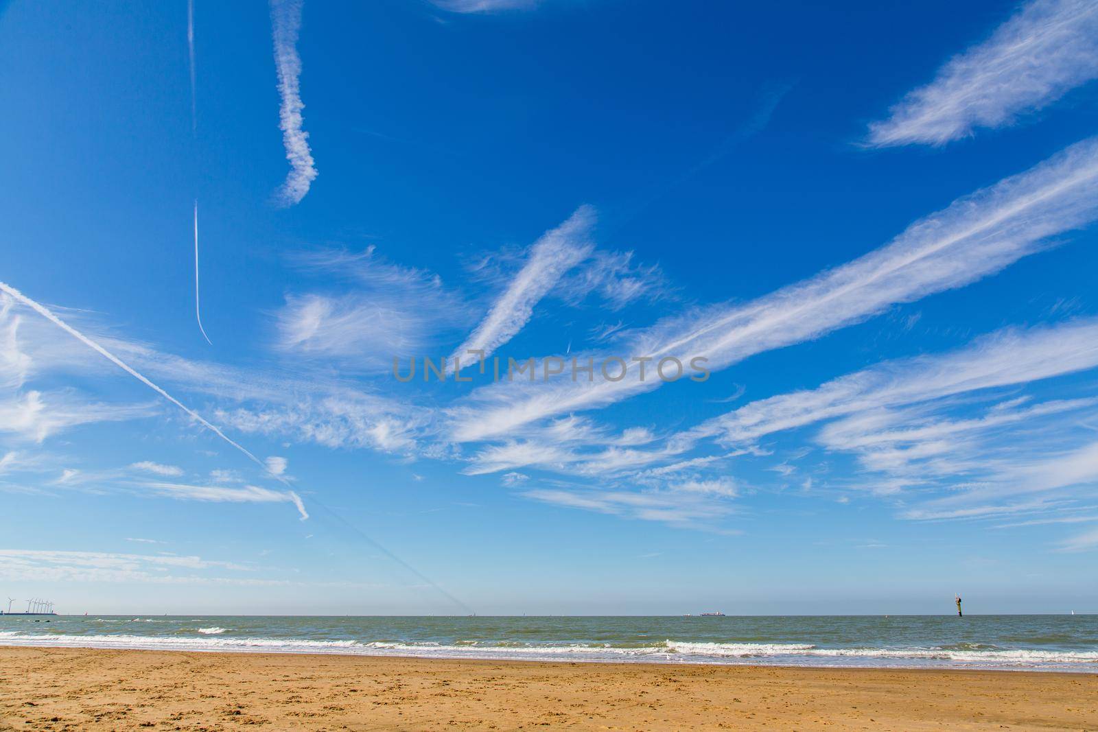 Clouds and blue sky by Kartouchken