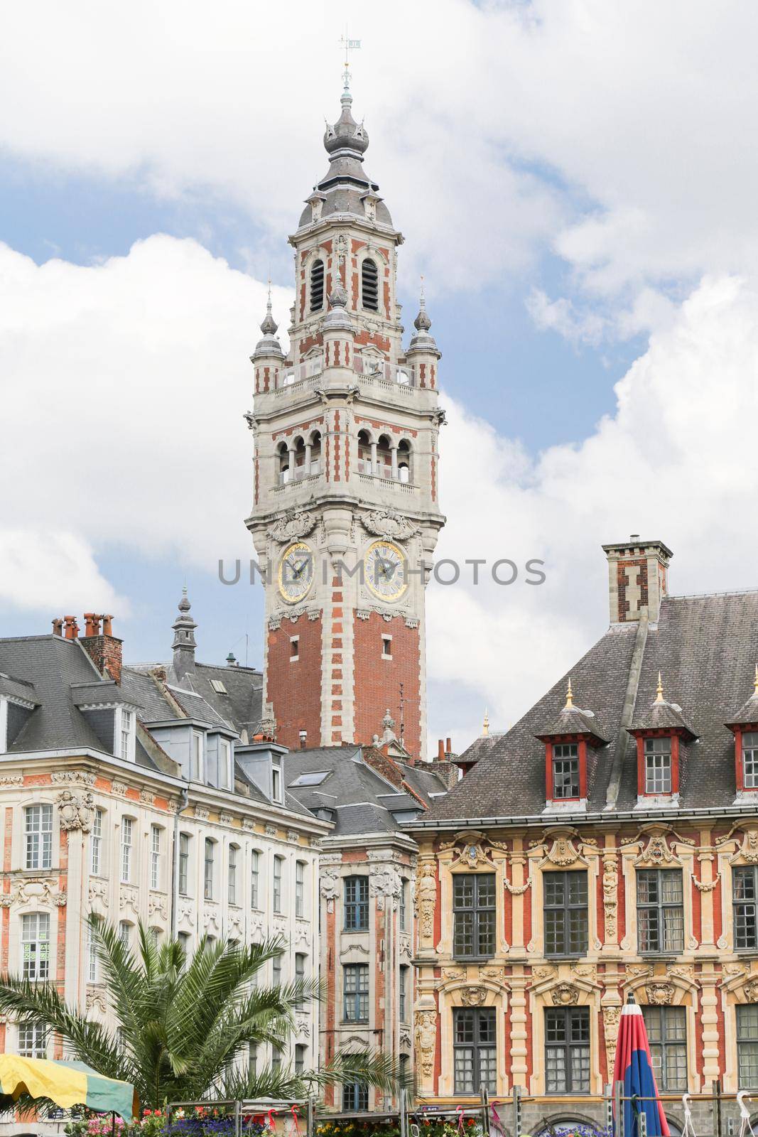 The Grand Place of Lille in France