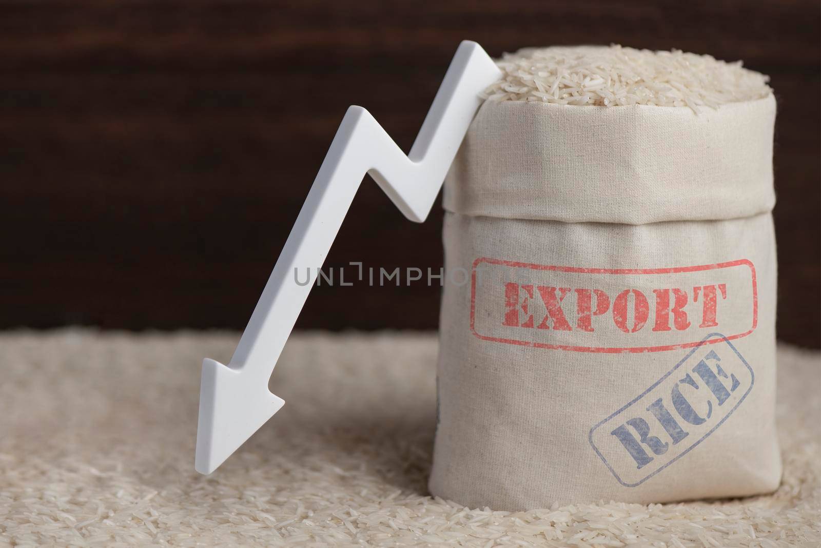 Rice export. Reducing the export of rice and cereals. World food crisis. Hunger and lack of food. Ban on the export of grain and agricultural products