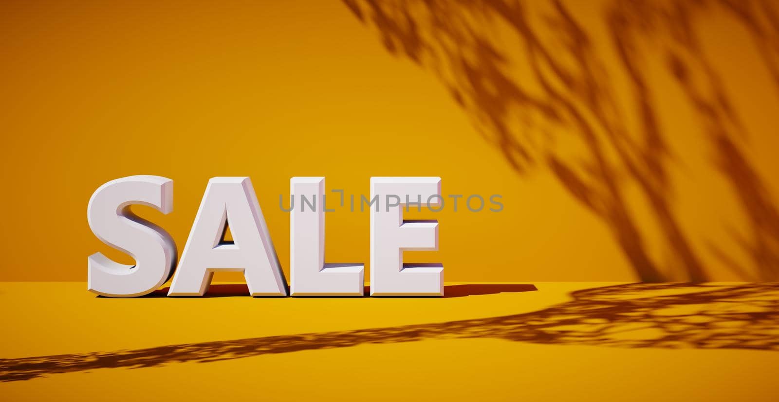 3d rendering of text sale. by N_Design