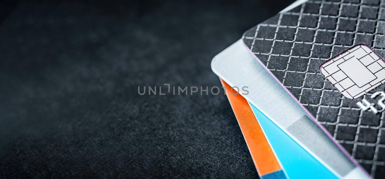 Credit cards stack by GekaSkr