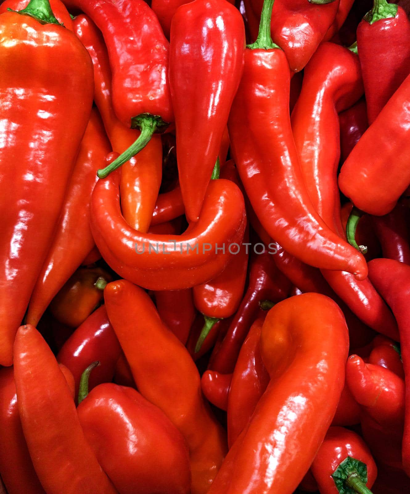red peppers picture.  Many exotic flavors in the natural products market.