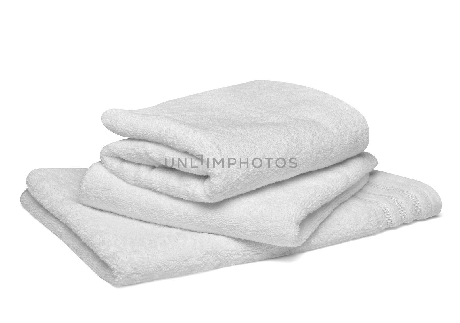 towel cotton bathroom white spa cloth textile by Picsfive