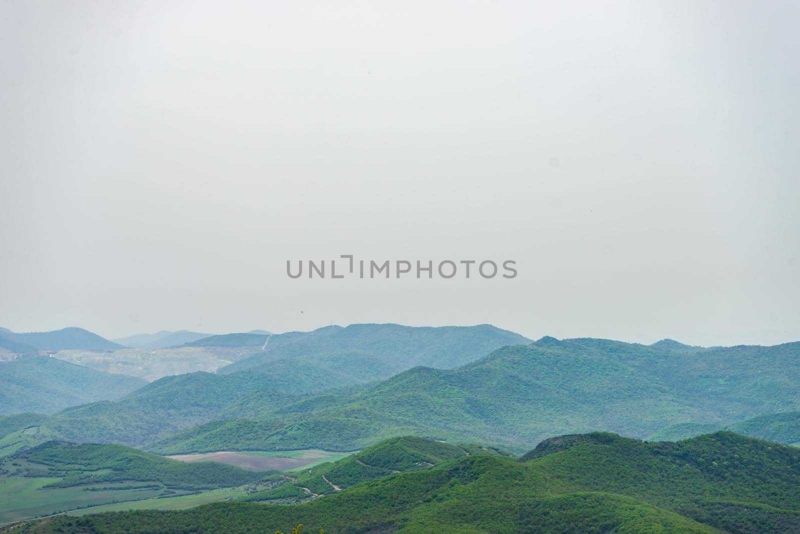 Mountain landscape of Shida Kartli, Georgia by Elet