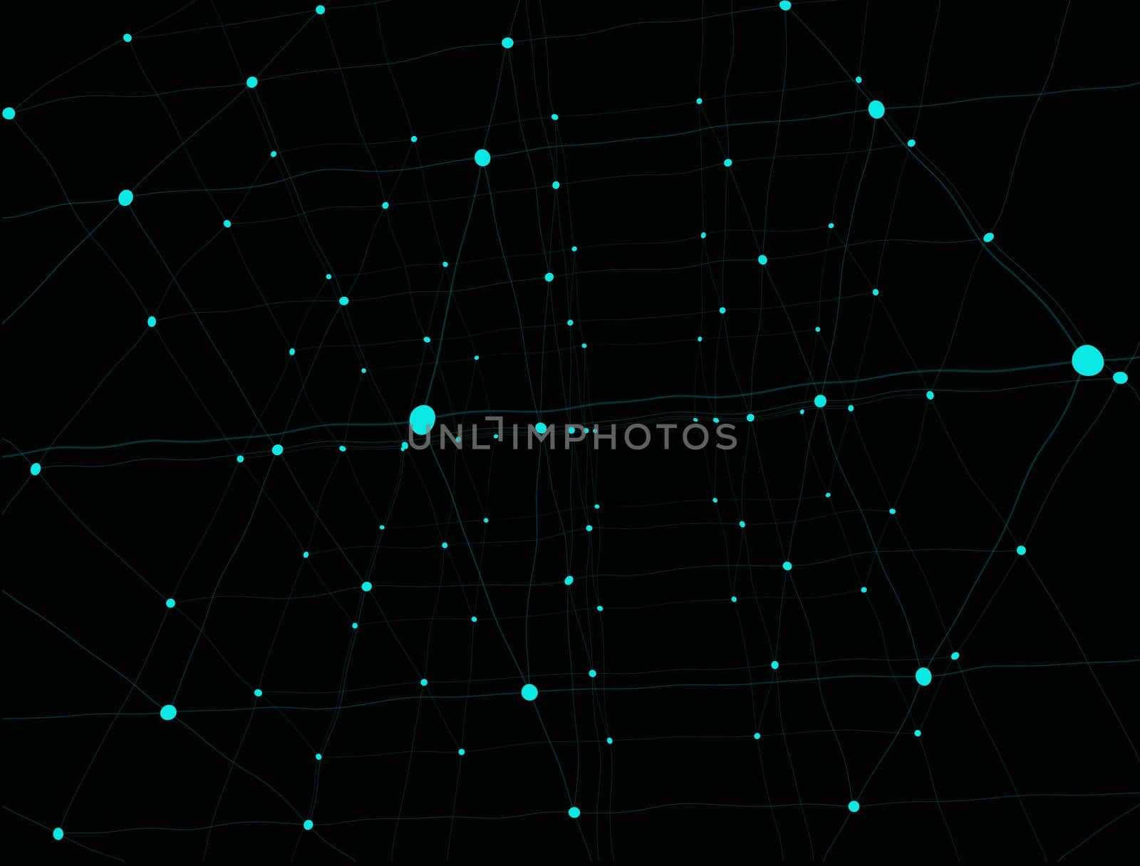 Trendy line art advertising with abstract lines on dark background for decoration design. Graphic design geometric shape. Graphic abstract background. Structure pattern technology backdrop.