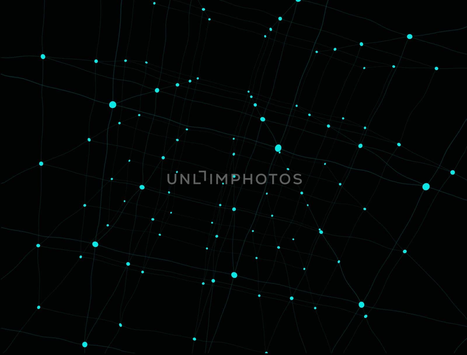 Trendy line art advertising with abstract lines on dark background for decoration design. Graphic design geometric shape. Graphic abstract background. Structure pattern technology backdrop.