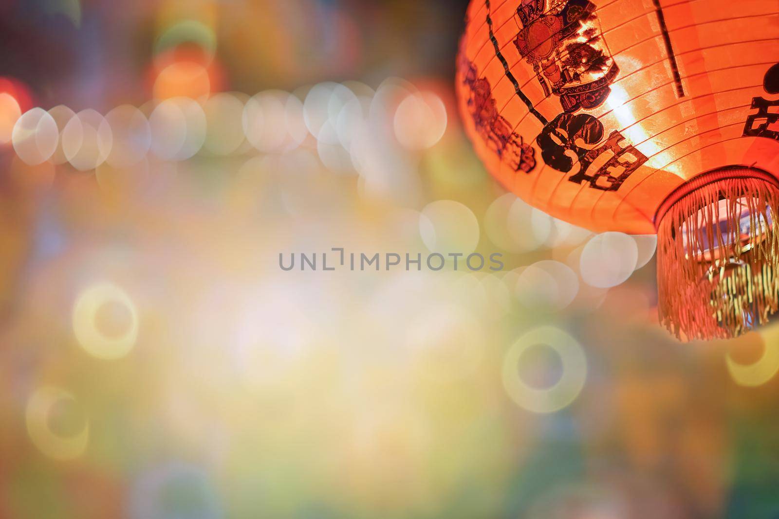 Chinese new year lanterns in china town. by toa55