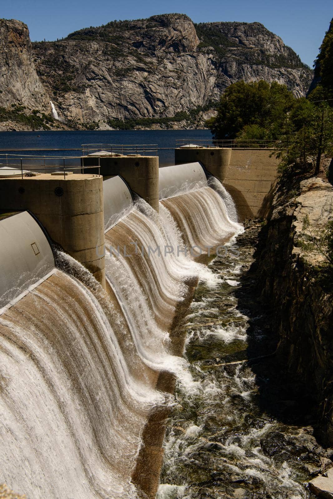 O'Shaughnessy Dam Hetch Hetchy Yosemite