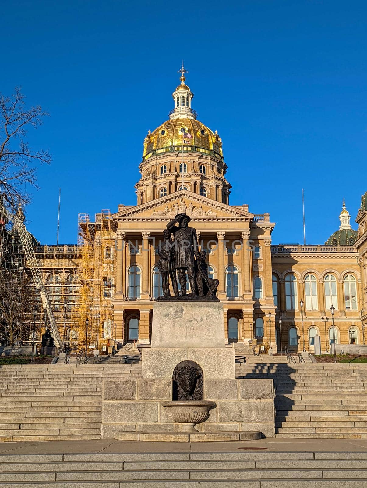 scenic views around des moines iowa city downtown by digidreamgrafix