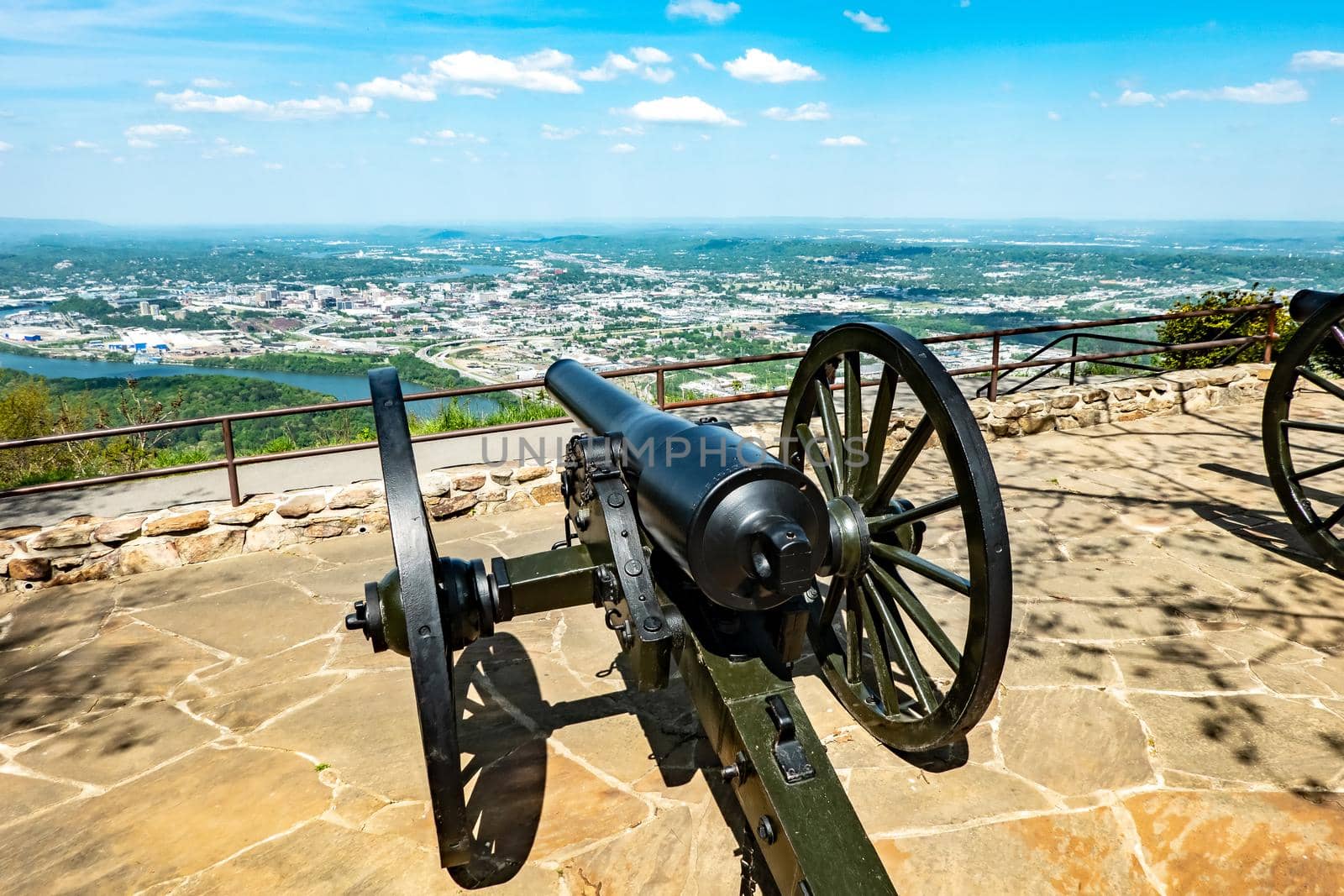 Chattanooga, Tennessee, USA views from Lookout mountain