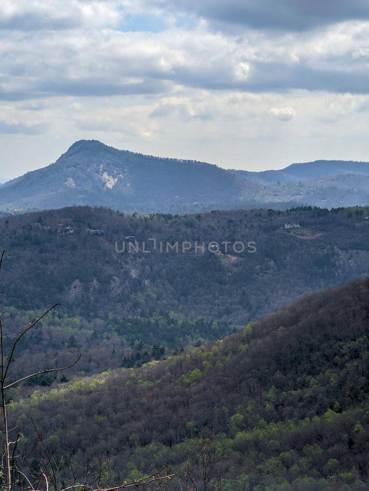 Nantahala national forest scenic mountain ovelook in north carolina by digidreamgrafix