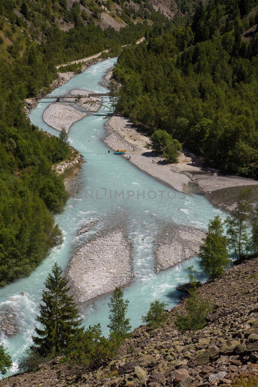 The Veneon river in the Oisans Region, France