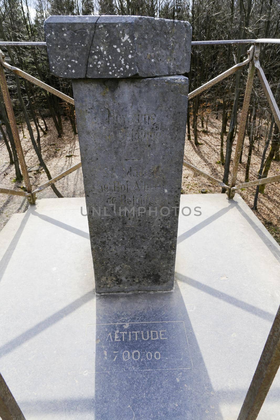 Signal de Botrange is the highest point in Belgium, located in the High Fens