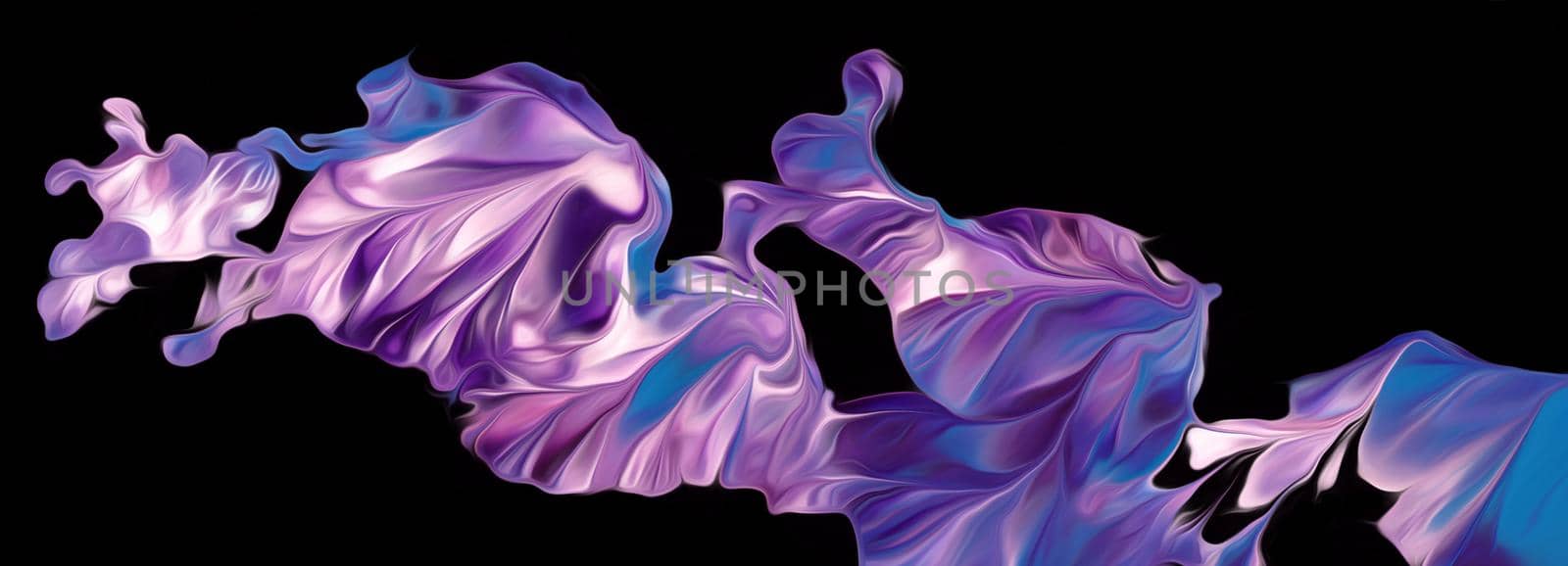Modern colorful flow marble background illustration by Whatawin