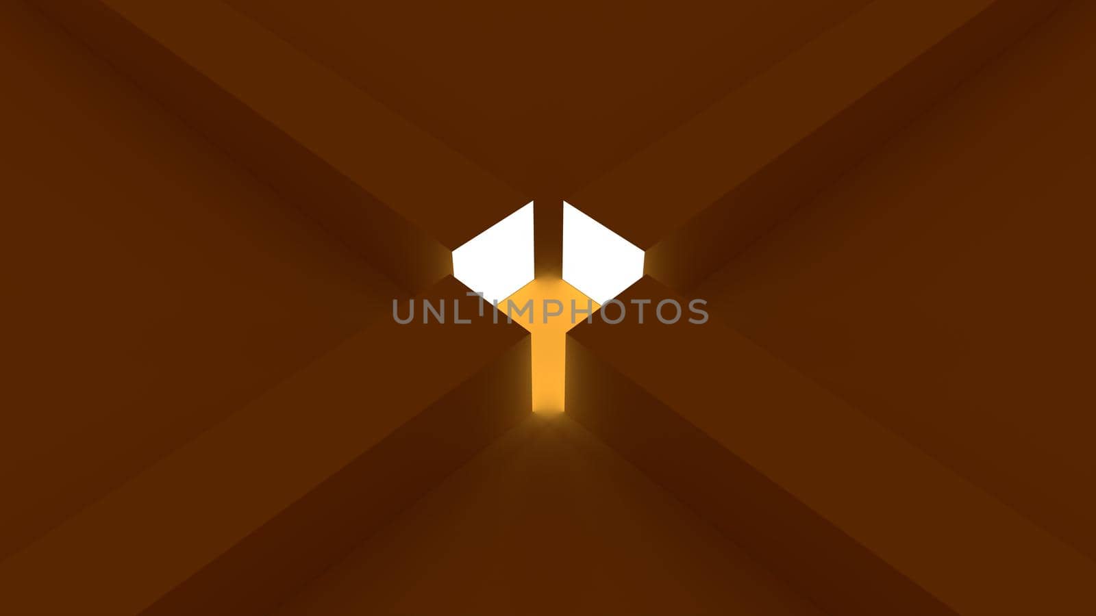 3d Rendering an abstract background using shadows by N_Design