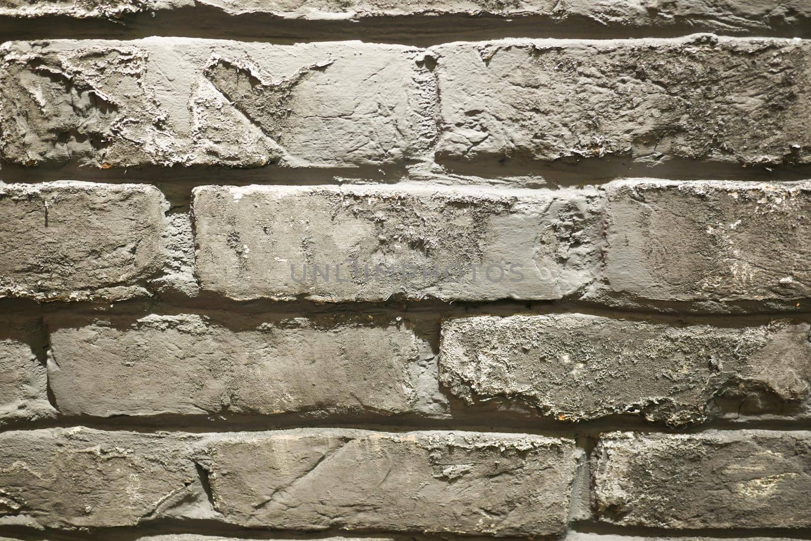 detail show of old gray brick wall ,