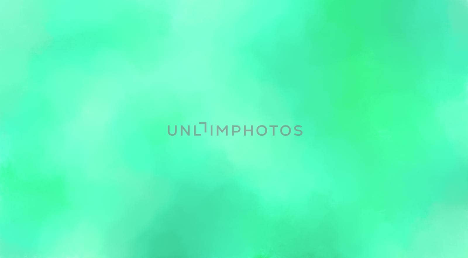 abstract background in bright green colors with different strokes with blurry different shapes