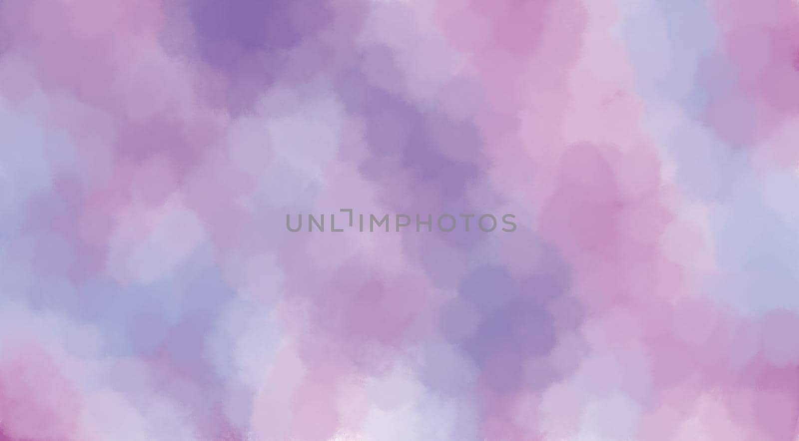 Abstract gradient purple pink stains, watercolor paint texture paint stains