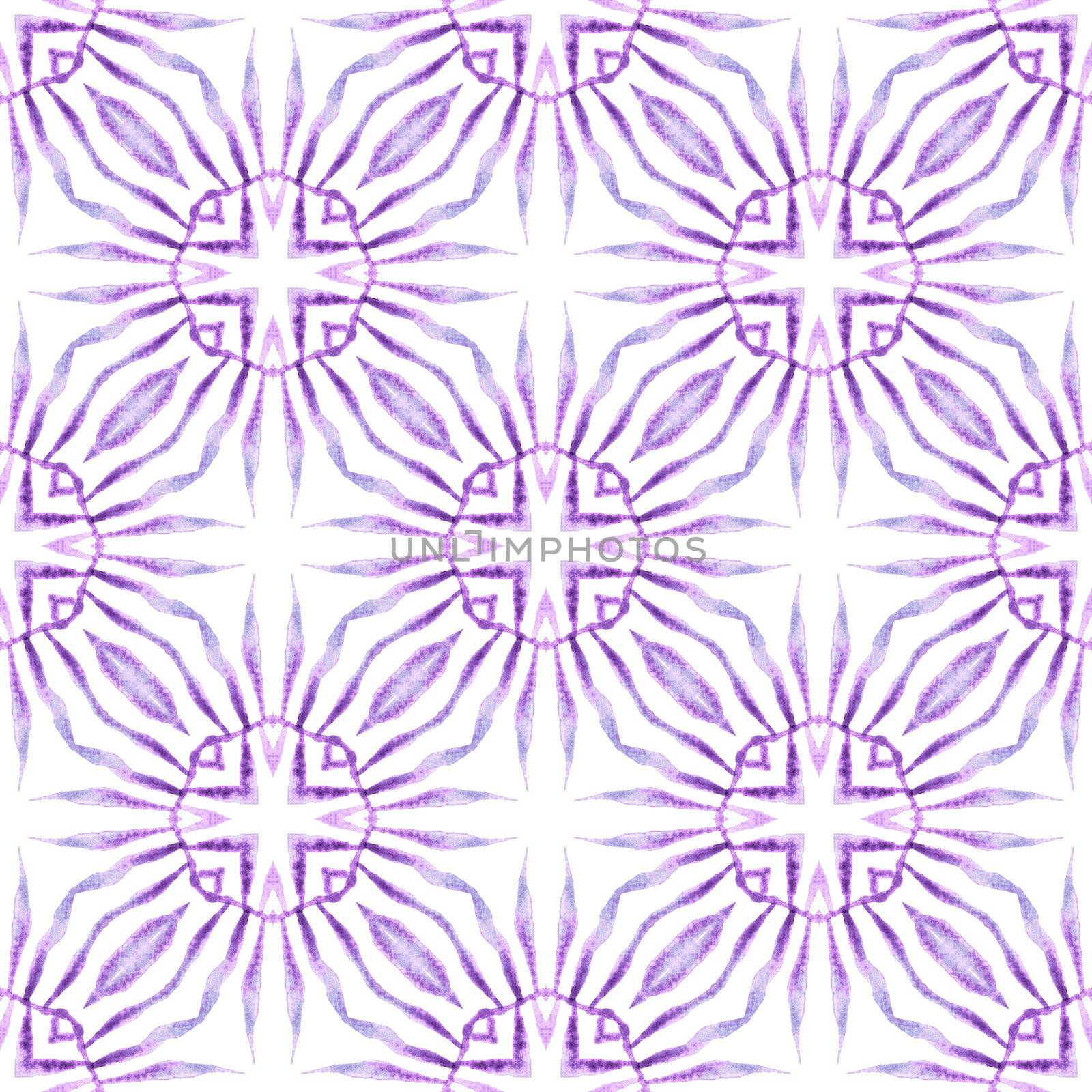 Tropical seamless pattern. Purple magnificent by beginagain