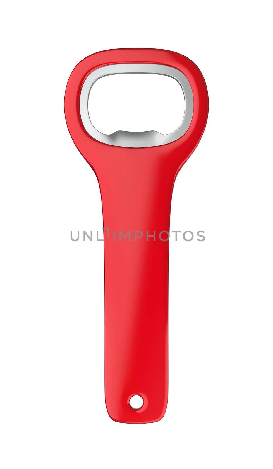 Red bottle opener by magraphics
