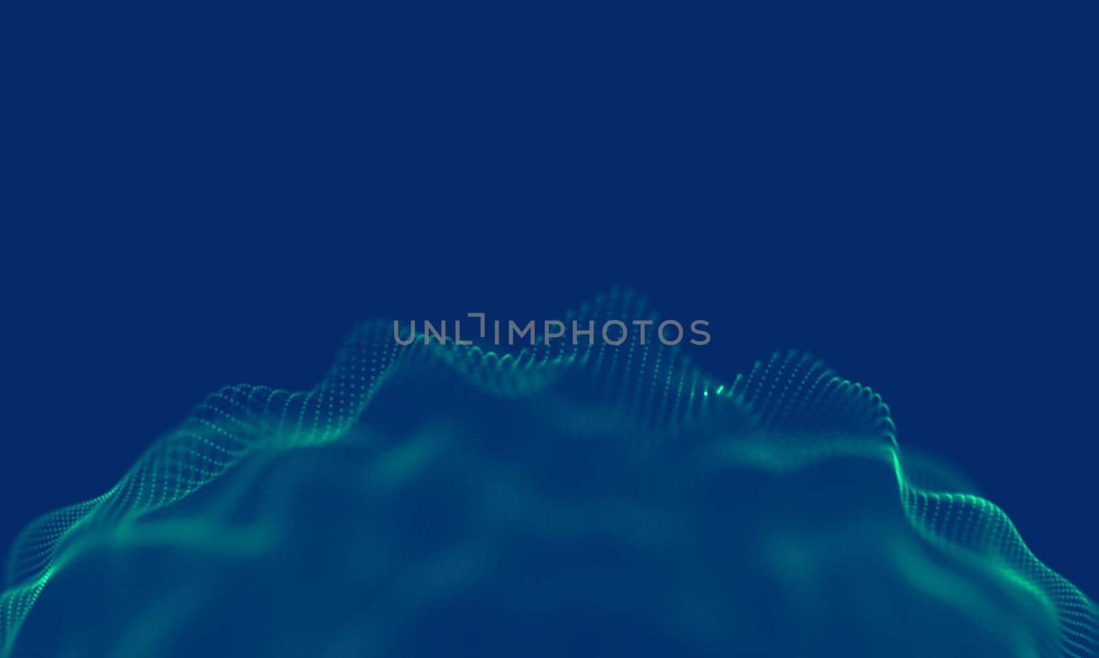 Abstract Blue Geometrical Background . Connection structure. Science background. Futuristic Technology HUD Element . onnecting dots and lines . Big data visualization Business .