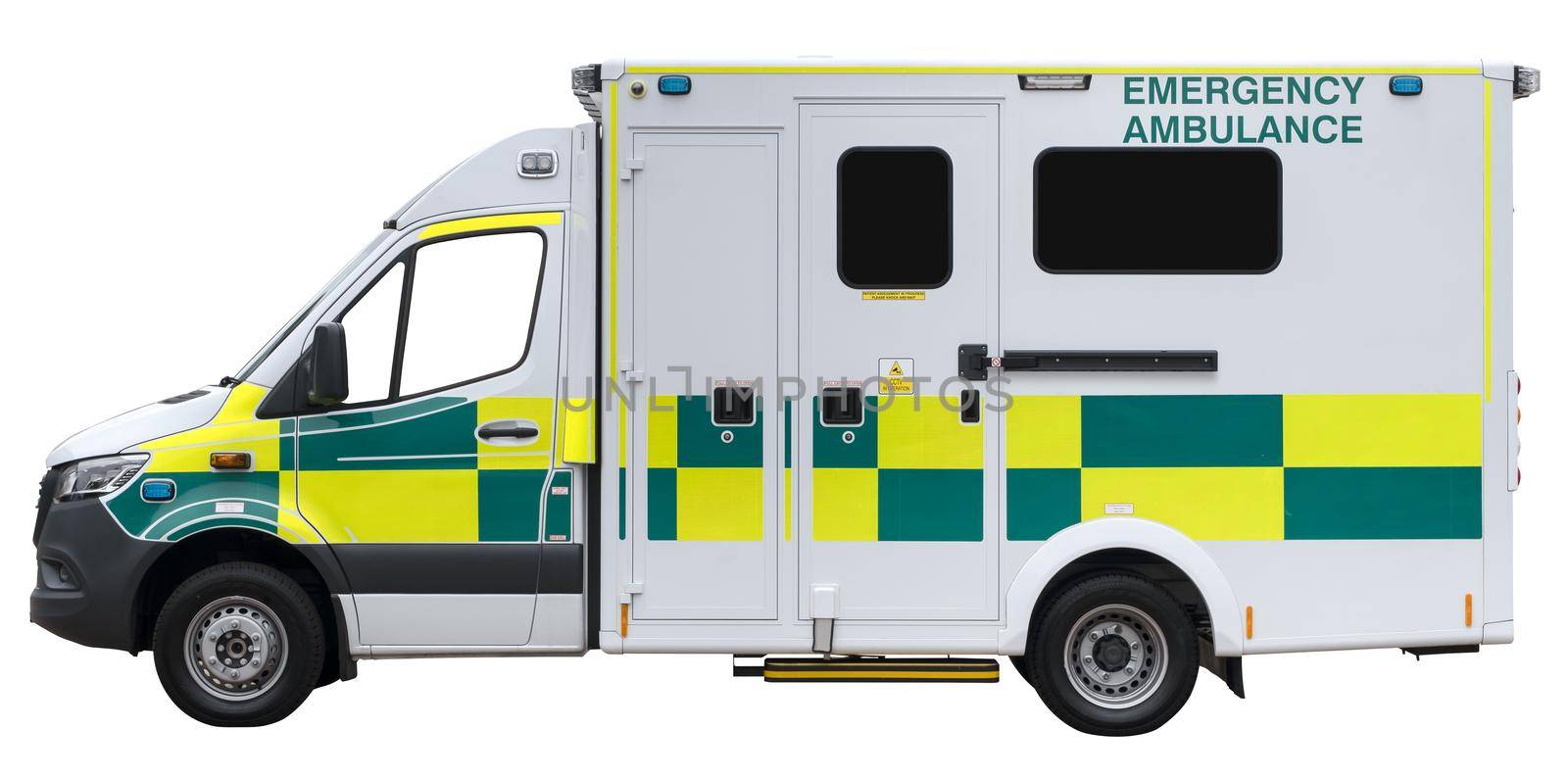 Isolated British Ambulance by mrdoomits