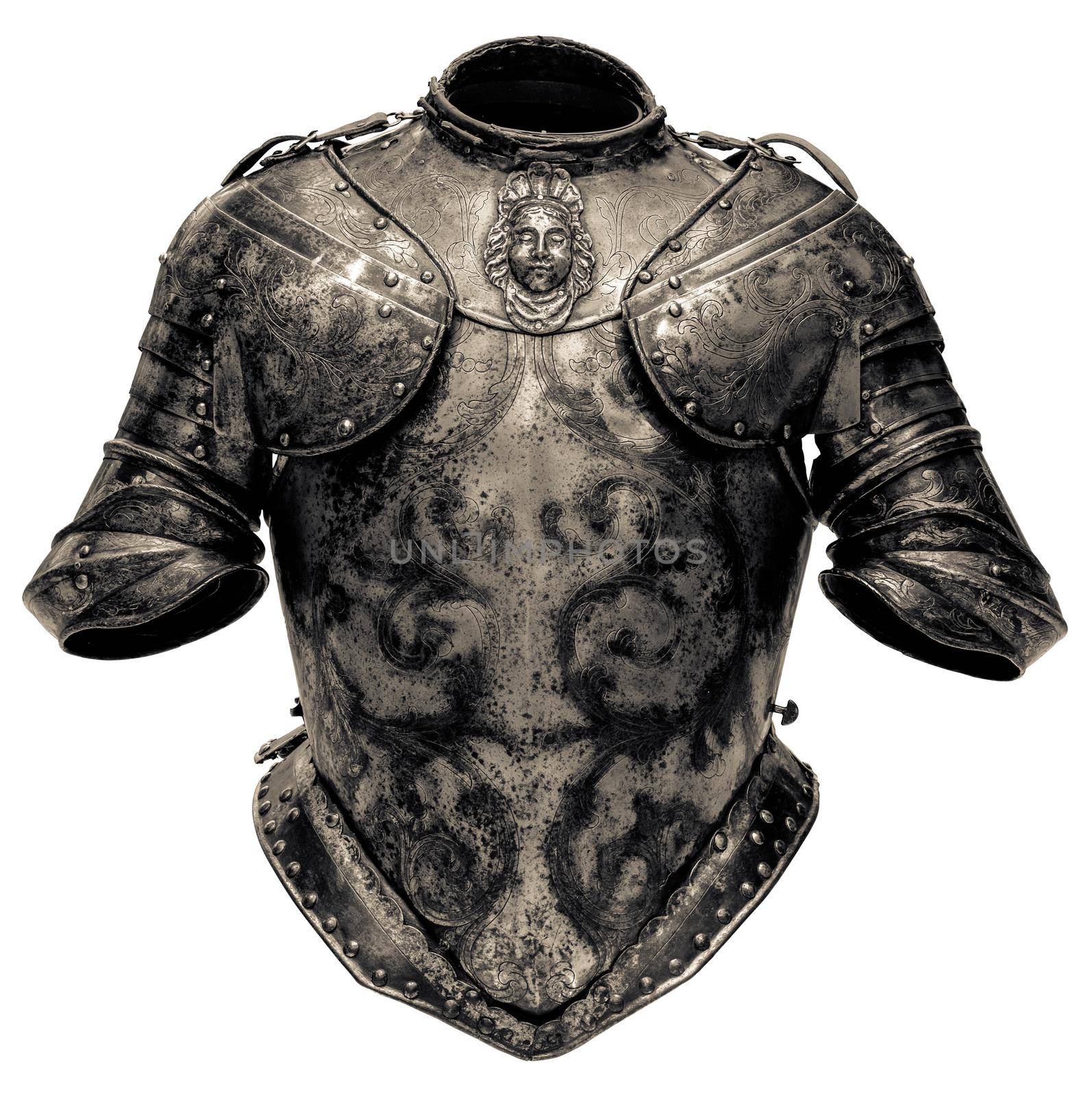 Isolated Torso Section Of A Suit Of Armour by mrdoomits