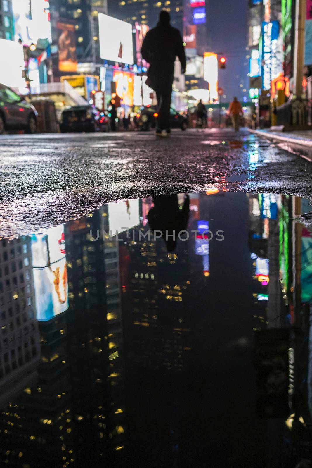 Activity in New York City streets.