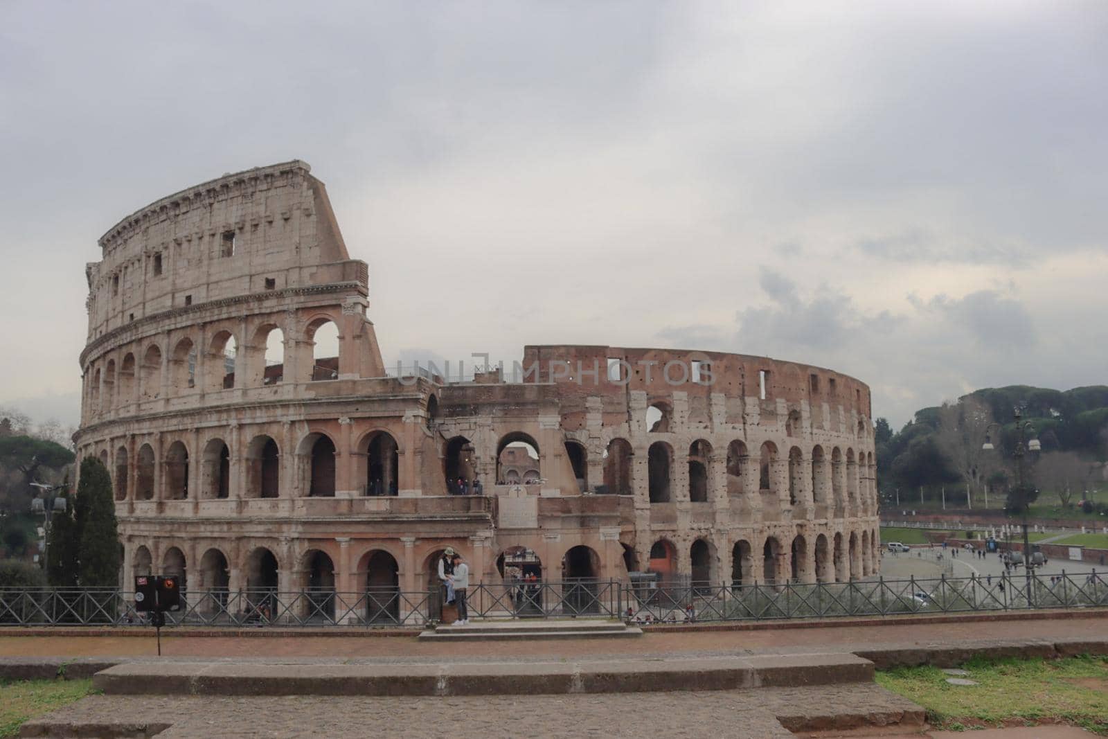 Rome, Italy in winter days by yohananegusse