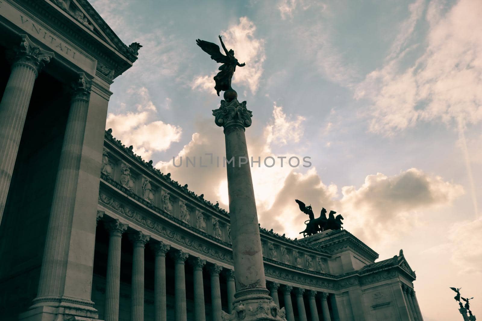 Rome, Italy in winter days by yohananegusse