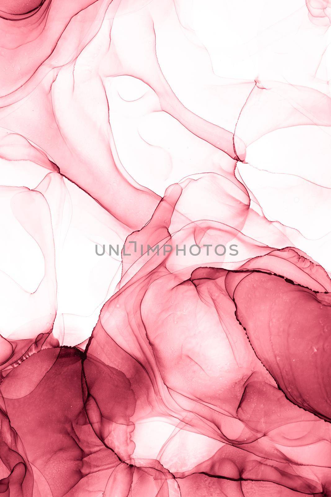 Marble ink abstract art from exquisite original painting for abstract background . Painting was painted on high quality paper texture to create smooth marble background pattern of ombre alcohol ink .