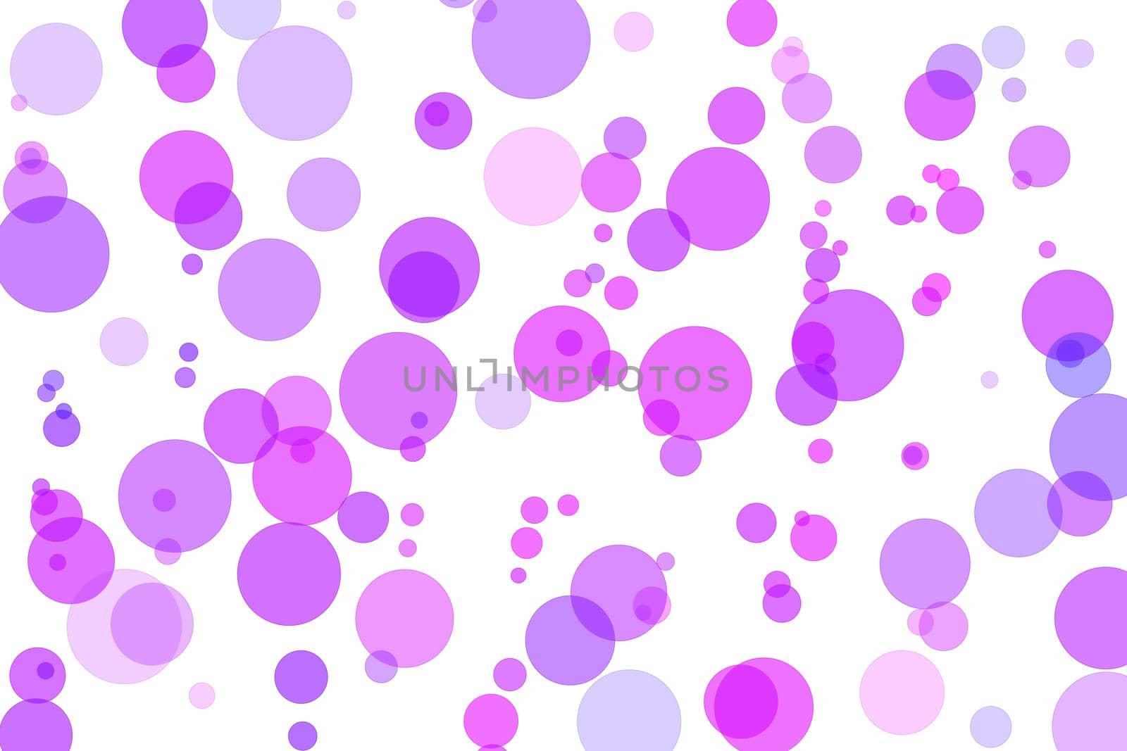 abstract background with circles of different sizes in burgundy and pink colors by Eldashev
