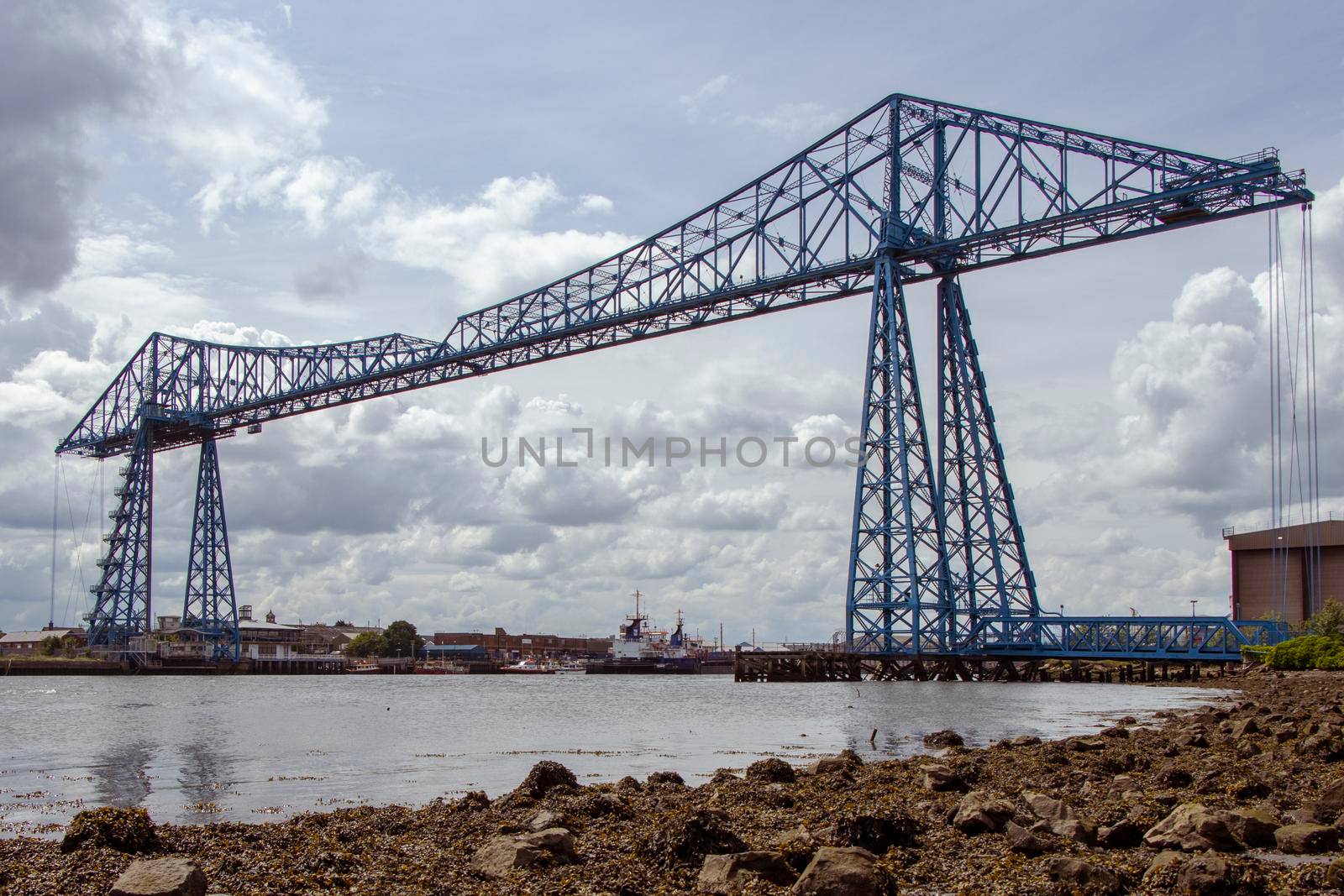 The Tees Transporter Bridge is a bridge in northern England. It is the furthest downstream bridge across the River Tees and the longest remaining transporter in the world.