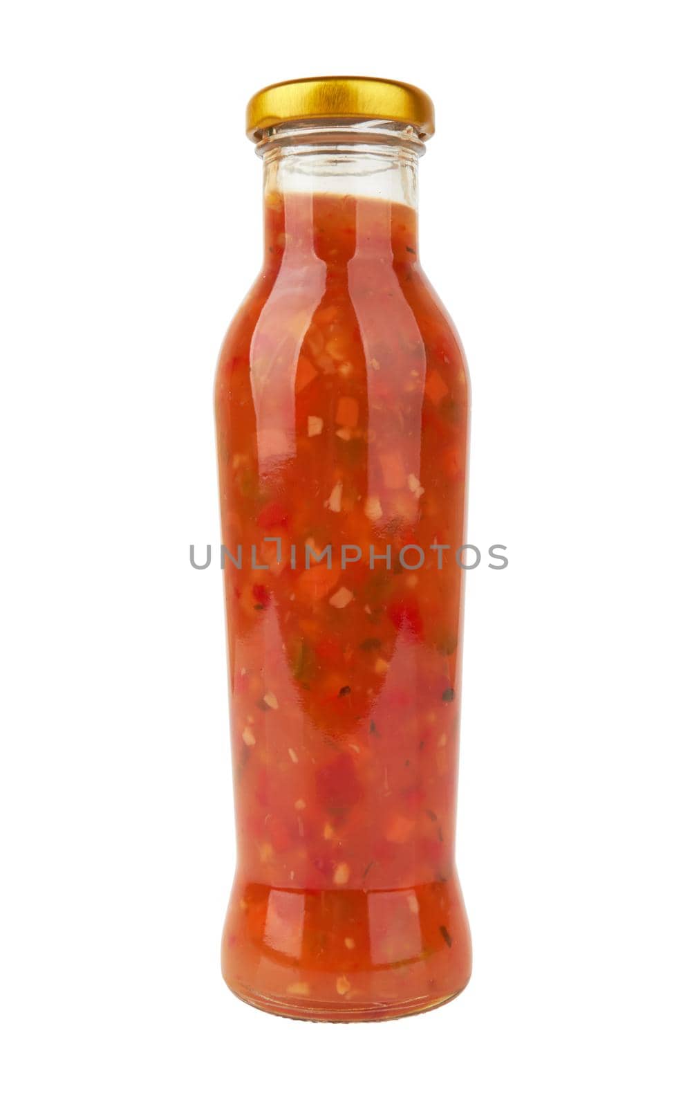 Bottle of tomato sauce by pioneer111