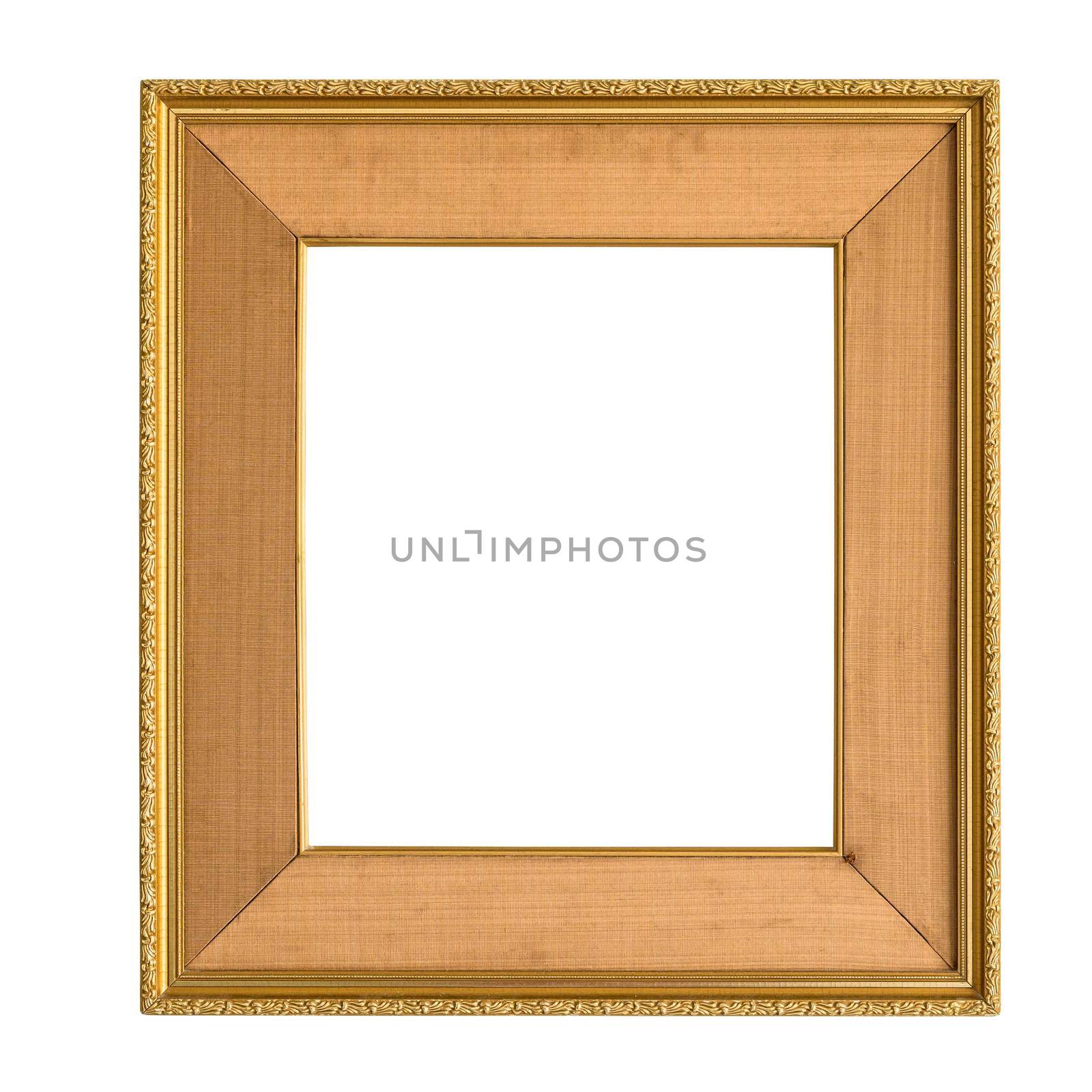 Square decorative golden picture frame by mkos83